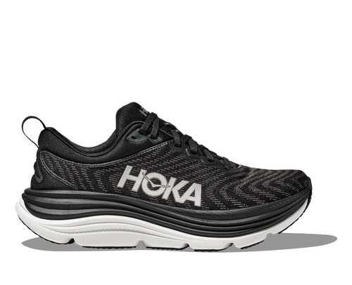 Hoka Gaviota 4 Running Shoes Mens 10D Black White Stability Support Sneakers Hoka Men main image 3